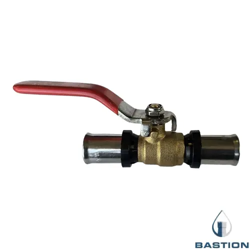 [11LB25LVR] AL.U-Press 25mm Lever Valve Red