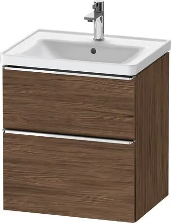 [4760Du. DE435901021] D-Neo.600 Drawer2 580 D.Walnut-Cp