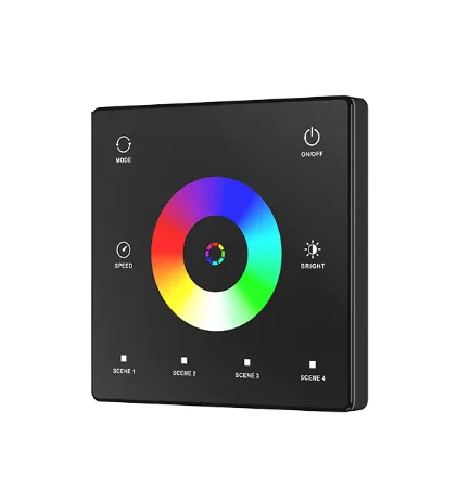 [29LSR4RF.Tws] Led RGBW RF 1 zone Touch Panel Remote (Req V4 Controller)