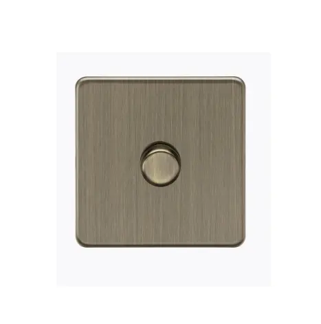 ML ScrLess AntiBrass Dimmer 1g 5-150w SF2191AB