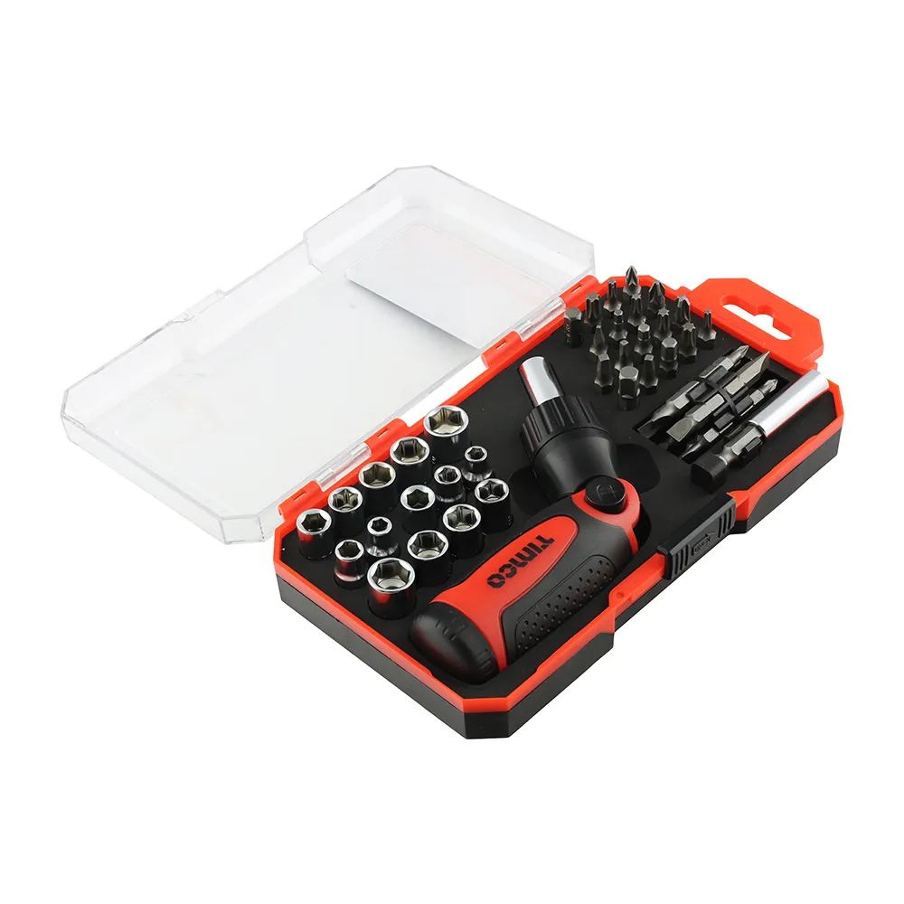 Ratcheting Screwdriver Bit Set 46pcs 468136