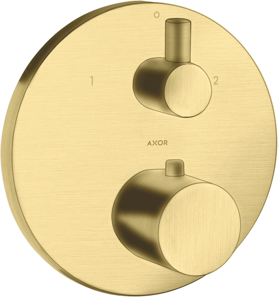 [425Hg.38720250] AxorUno Shower Mixer Thermo 2way Brushed Gold
