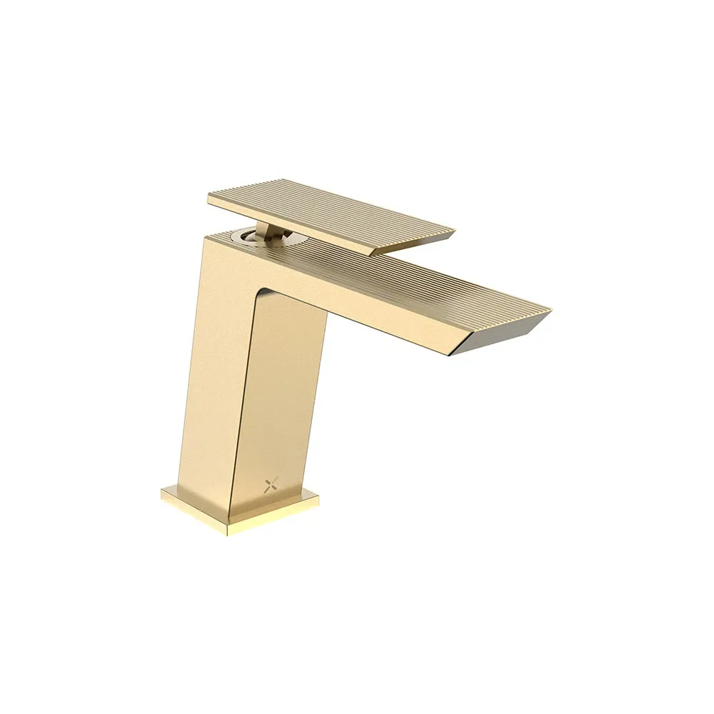 [422Cr.LI110DNF] Limit Basin Mixer Brushed Brass