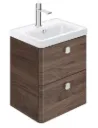 Meo 5oo Unit Drw2 Warm Walnut