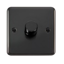 Dimmer 1g Dplus BN BK inc hal mods DPBN140