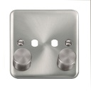 Dimmer 2g Cover Dplus SC DPSC152PL