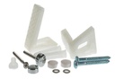 Pan Fix L-Bracket+screws+caps set