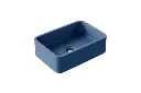 Entero 400 Rect Washbowl Cobalt Blue