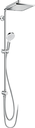 CromettaE Showerpipe Dual 240 Reno SQ