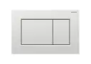 Sigma01 square flush plate matt chrome