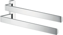 Double Towel Rail 409 Chrome