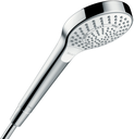 Croma Select S Shower Head 3Jet Wh/Cp RD
