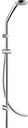 Croma100 Multi Lift Wall Bar Shower Rail Kit 3Jet 1.05