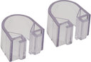 CASSETA CLIP CLEAR 25mm Pair
