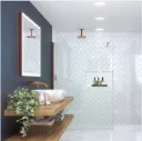 Merlyn Wetroom Panel 1200 8mm ✶BruBronze