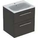 Selnova 600 Basin + Vanity Drw2 Lava