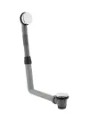 Bath Waste Click+Removable Hair Catcher ◭Chr