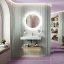 Cassini60 Round Led Mirror