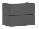 Xilesa E 780 Unit Drw2 Slate Matt Grey