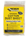 Dust Sheet Cotton 9x12