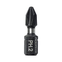 Hex Bit PH2 Titanium pk10