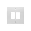Grid 2g Cover Mk Wh K3632WHI
