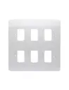Grid 6g Cover Mk Wh K3636