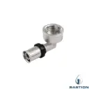 AL.U-Press 20x1/2" Female Iron Elbow BN