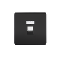 ML ScrLess BLk.Matt RJ45 1g SFRJ45MBҗ Җ