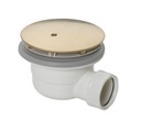 Shower Waste Brushed Brass