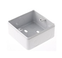 Surface Box 1g MetalClad Mk Wh K899WHI (TO CLEAR)