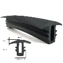 Design Sealing Strip for Pivot Profile 2Panel*between fixed panel & moving panel*