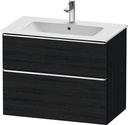 D-Neo 810 Unit Drw2 Black Oak/Cp ME830