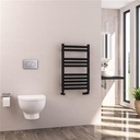 Defford 800x500 Towel Rail Black