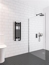 Wingrave 800x300 Towel Rail Black