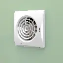 Hush Fan Timer & Humidity White