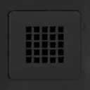 Giorgio2 Shower Waste Grate Cover Square Slate Black