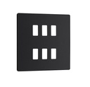 Evolve Grid 6g Bg 2row Cover Matt Black RPCDMB6B