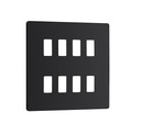 Evolve Grid 8g Bg 2row Cover Matt Black RPCDMB8B