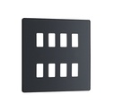 Evolve Grid 8g Bg 2row Cover MattGrey RPCDMG8B