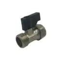 Isolation Valve 15x1/2"Mi + Handle