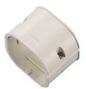 Trunking ACR 75mm Coupler White