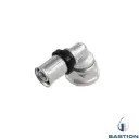 AL.U-Press 16x1/2" Fi 90Deg Tap Connector 