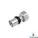 AL.U-Press 20x3/4" Tap connector BN