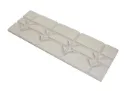 Overlay 12mm 600X200 End Return PP ERP (WHITE)